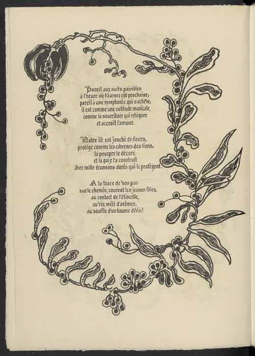 Gustave Fayet - Oeuvres - Illustrations de livres - Les Canciones, livre illustré