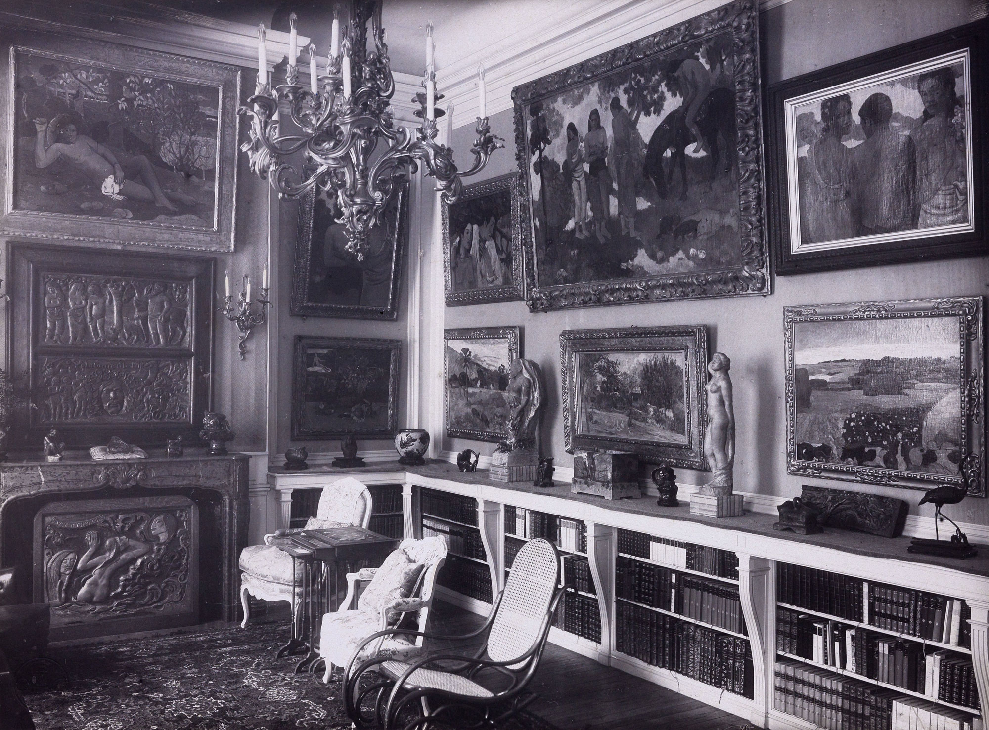 Gustave Fayet - Site Officiel - Le salon de Gustave Fayet rue de Bellechasse à Paris