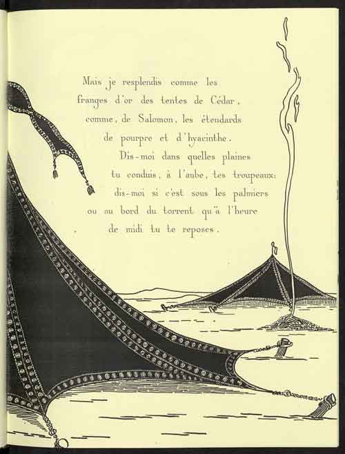 Gustave Fayet - Oeuvres - Illustrations de livres - Le Cantique des Cantiques