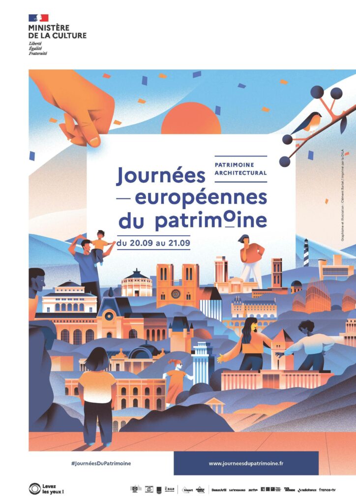 Journées Européennes du Patrimoine 20 & 21 septembre 2025